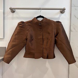 DESTREE Amoako Cropped Jacket Capuccino